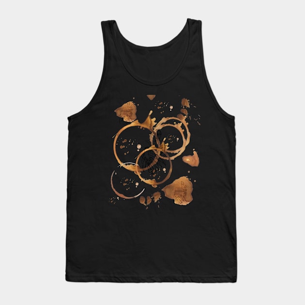 Coffee Stains Tank Top by Life...517